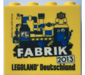 LEGO Brick 2 x 4 x 3 with Fabrik 2013 Legoland Deutschland (30144)