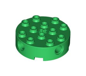 LEGO Brique 4 x 4 Rond avec des trous (6222)