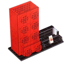 LEGO Brique 60th Anniversary rouge Pencil Pot 6258618