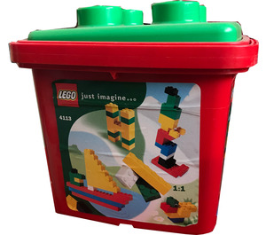 LEGO Backstein Adventures Eimer 4113 Packaging