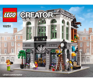 LEGO Brick Bank Set 10251 Instructions