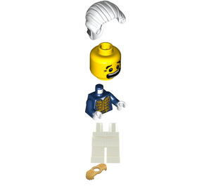 LEGO Steen Bounty Admiral minifiguur