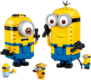 LEGO Brick-built Minions et their Lair 75551
