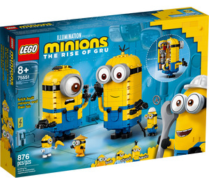 LEGO Brick-built Minions en their Lair 75551 Packaging