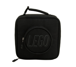 LEGO Backstein Lunch Bag Schwarz (5005533)