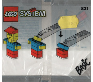 LEGO Steen Separator, Grey 821-1