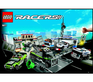 LEGO Brick Street Getaway 8211 Instrukce