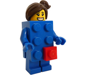 LEGO Brick Suit Girl Minifigure