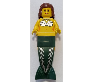 LEGO Brickbeard's Bounty Figurehead Mermaid with Bracket Minifigure