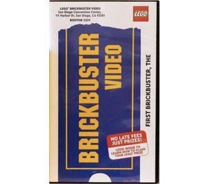 LEGO Brickbuster Video VHS box (SDCC2023-6) | Brick Owl - LEGO Marketplace