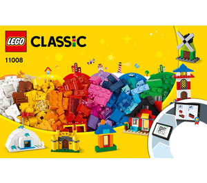 LEGO Bricks and Houses Set 11008 Instructions