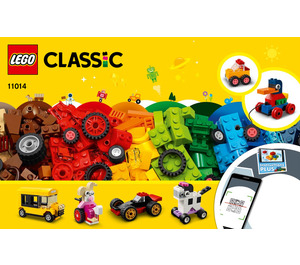 LEGO Bricks et roues 11014 Instructions