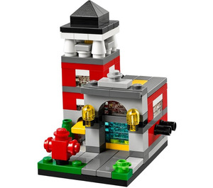 LEGO Bricktober Feu Station 40182