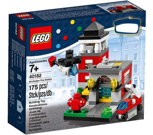 LEGO Bricktober Feuer Station 40182 Packaging