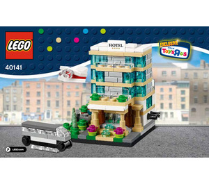 LEGO Bricktober Hotel Set 40141 Instructions