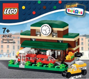 LEGO Bricktober Train Station 40142