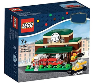 LEGO Bricktober Train Station 40142 Packaging
