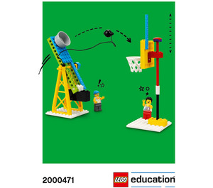 LEGO BricQ Motion Essential Personal Learning Kit 2000471 Byggeinstruksjoner