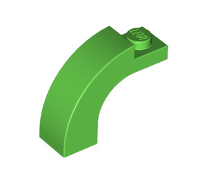 LEGO Bright Green Arch 1 x 3 x 2 with Curved Top (6005 / 92903)