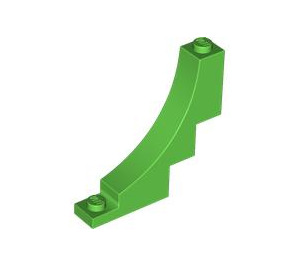 LEGO Bright Green Arch 1 x 5 x 4 Inverted (4294 / 30099)