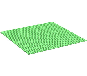 LEGO Leuchtend grün Grundplatte 48 x 48 (3497 / 4186)