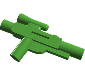 LEGO Fel groen Blaster Gun - Kort  (58247)