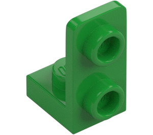 LEGO Leuchtendes Grün Halterung 1 x 1 mit 1 x 2 Platte Oben (73825)