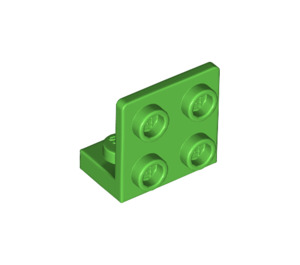 LEGO Vert clair Support 1 x 2 - 2 x 2 En haut (99207)