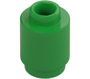 LEGO Vert Clair Brique 1 x 1 Rond avec tenon ouvert (3062 / 35390)