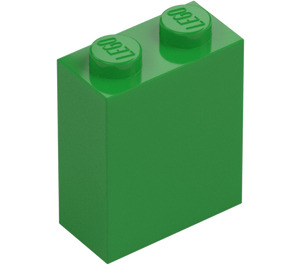 LEGO Bright Green Brick 1 x 2 x 2 with Inside Stud Holder (3245)