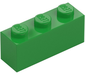 LEGO Verde brillante Mattoncino 1 x 3 (3622 / 45505)