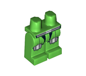 LEGO Leuchtend grün Bright Green Roboter Sidekick mit Armor Beine (3815 / 13063)