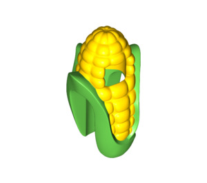 LEGO Leuchtend grün Corn Cob Costume mit Gelb Kernels (29575 / 72345)