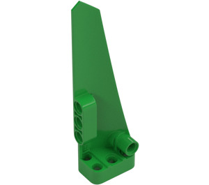 LEGO Verde brillante Curvo Pannello 5 Sinistra (64681)