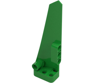 LEGO Bright Green Curved Panel 6 Right (64393)