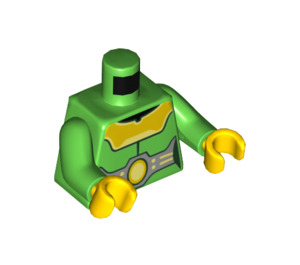 LEGO Bright Green Doc Ock Minifig Torso (973 / 76382)