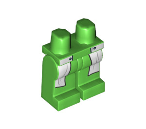 LEGO Leuchtend grün Doc Ock Minifigure Hüften und Beine (3815 / 17373)