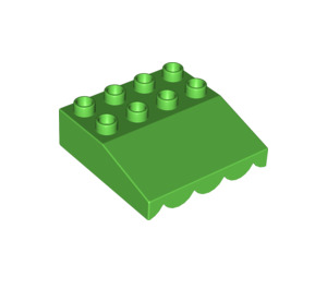 LEGO Bright Green Duplo Awning (31170 / 35132)