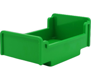 LEGO Bright Green Duplo Bed 3 x 5 x 1.66 (4895 / 76338)