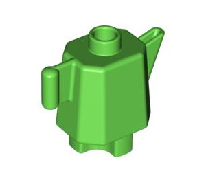 LEGO Bright Green Duplo Coffeepot (24463 / 31041)