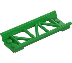 LEGO Bright Green Girder 2 x 8 with Edges (26022)