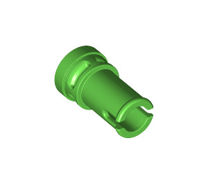 LEGO Fel groen Halve Pin met noppenhouder (65826)