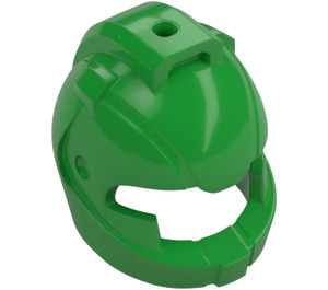 LEGO Bright Green Helmet with Light / Camera (22380)