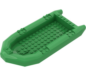 LEGO Bright Green Large Dinghy 22 x 10 x 3 (62812)