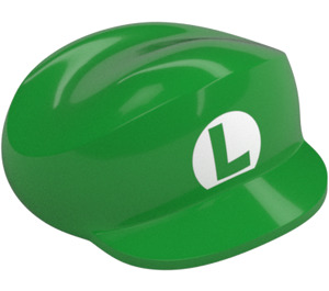 LEGO Bright Green Luigi Hat 4 x 5 (80479)