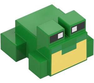 LEGO Bright Green Minecraft Frog with Yellow (106308)