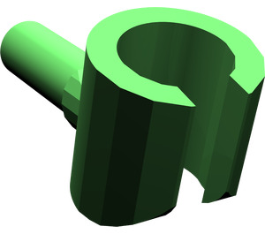 LEGO Leuchtend grün Minifig Hand (3820)