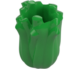 LEGO Fel groen Mop Hoofd (24085 / 76750)