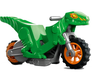 LEGO Lyse-grøn Motorcycle Stuntz with Lizard Head