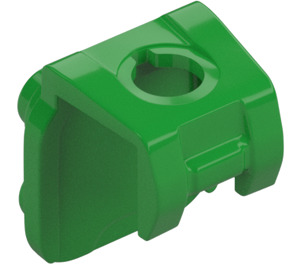 LEGO Bright Green Neck Bracket with 4 Back Studs and Front Harness (41811)